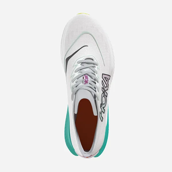 Giày Thể Thao Nữ Hoka Mach X 2 Running Shoes White 1155120-FCQ Màu Trắng Size 6.5 US