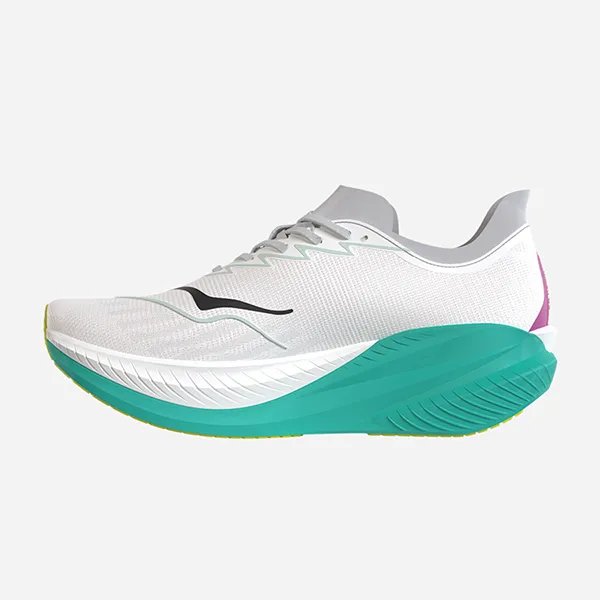 Giày Thể Thao Nữ Hoka Mach X 2 Running Shoes White 1155120-FCQ Màu Trắng Size 6.5 US