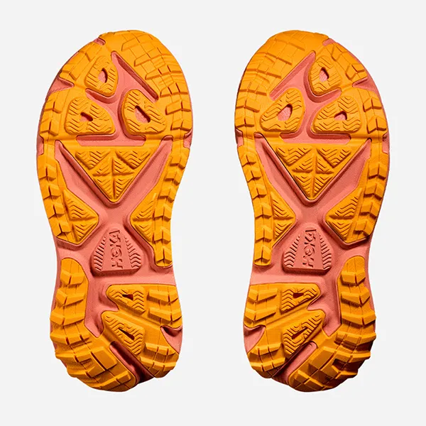Giày Thể Thao Nữ Hoka Stinson 7 Running Shoes Multicolor 1141531-FPR Màu Cam San Hô Size 6 US