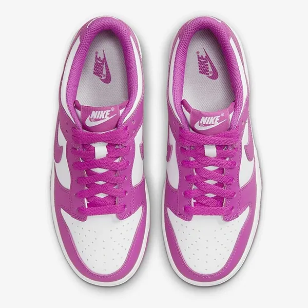 Giày Thể Thao Nữ Nike Dunk Low BG FJ0704-100 Màu Hồng Tím Size 37