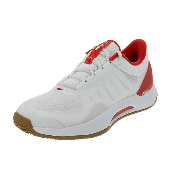 Giày Thể Thao Nữ Wilson Intrigue Tour Tennis Shoes WRS337040 Màu Trắng/Đỏ Size 36.5
