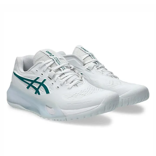 Giày Thể Thao Pickleball Asics Gel Resolution X 1042A279-103 White/Pitch Green Màu Trắng Size 37