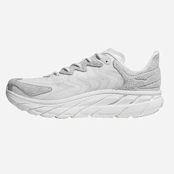Giày Thể Thao Unisex Hoka One One Clifton Ls Sneakers White Màu Trắng Size 6 US