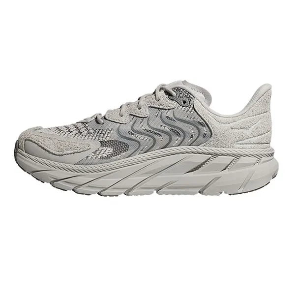 Giày Thể Thao Unisex Hoka Clifton LS Sneakers 1141550-STGL Màu Xám Sze 8.5 US
