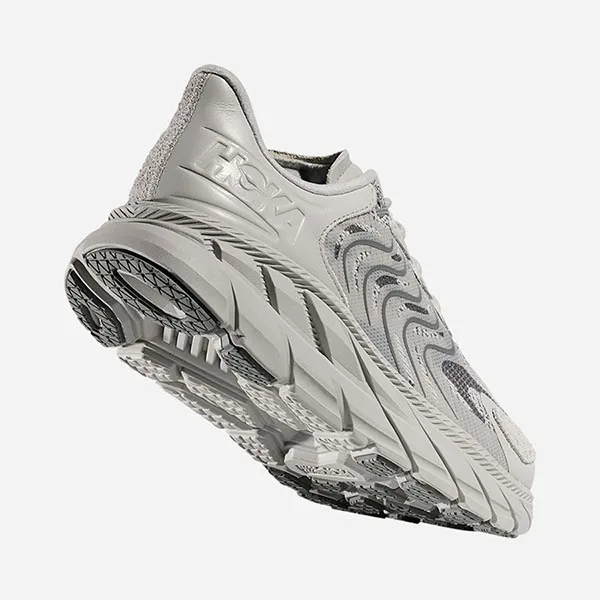 Giày Thể Thao Unisex Hoka Clifton LS Sneakers 1141550-STGL Màu Xám Sze 8.5 US