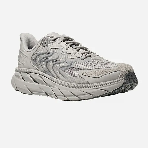 Giày Thể Thao Unisex Hoka Clifton LS Sneakers 1141550-STGL Màu Xám Sze 8.5 US