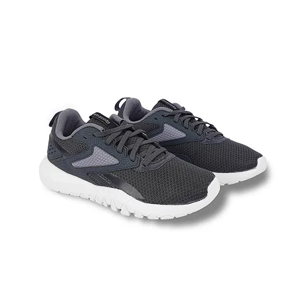 Giày Thể Thao Unisex Reebook Training Shoes Flexagon Energy TR 4.0 Textile Chunky Sole High Neck Lace Up Grey Màu Xám Size 38