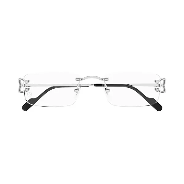 Gọng Kính Nam Cartier CT0344O 002 Màu Bạc