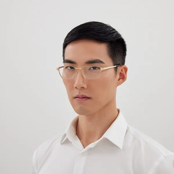 Gọng Kính Nam Cartier CT0482OA 001 Màu Vàng