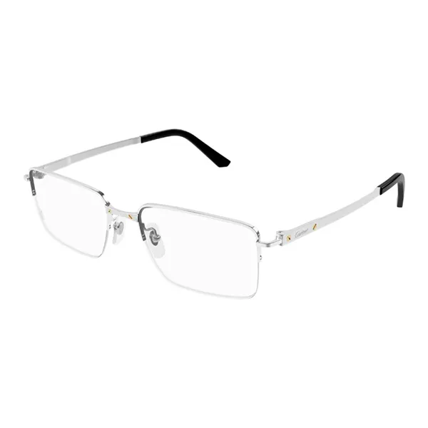 Gọng Kính Nam Cartier CT0554O 002 Màu Bạc