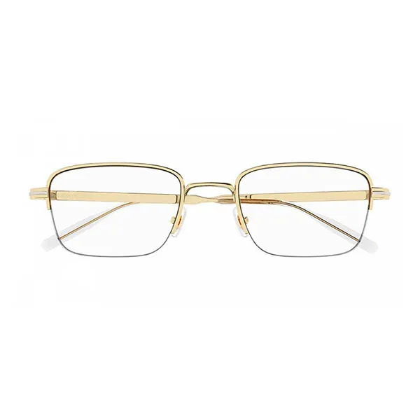 Gọng Kính Nam Montblanc MB0237O 006 Màu Vàng Gold