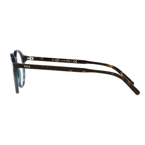 Gọng Kính Nam Ralph Lauren Shiny Transp Navy Blue Eyeglasses PH2246 5470 Màu Xanh Navy