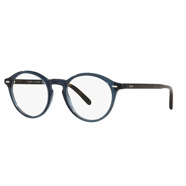 Gọng Kính Nam Ralph Lauren Shiny Transp Navy Blue Eyeglasses PH2246 5470 Màu Xanh Navy