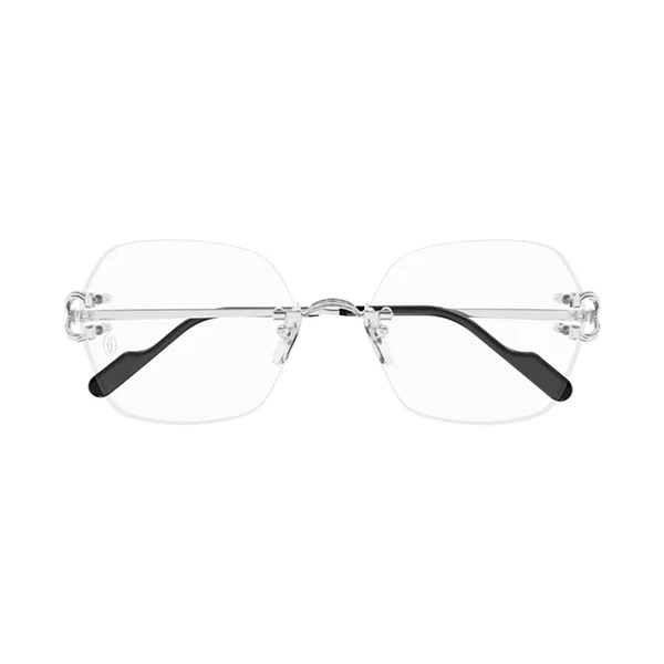 Gọng Kính Nữ Cartier CT0564O 002 Màu Bạc