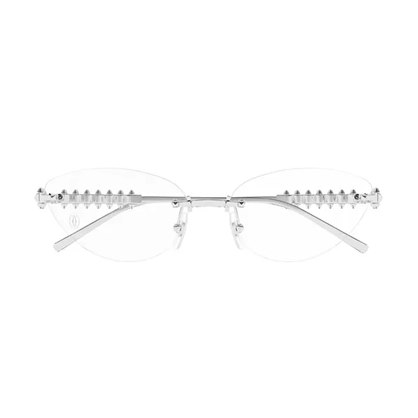 Gọng Kính Nữ Cartier CT0565O 002 Màu Bạc