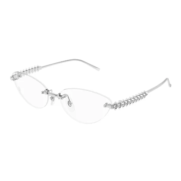 Gọng Kính Nữ Cartier CT0565O 002 Màu Bạc
