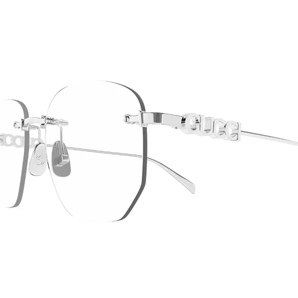 Gọng Kính Nữ Gucci GG1806O 004 Màu Bạc
