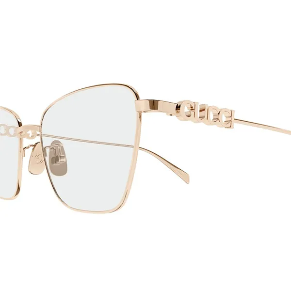Gọng Kính Nữ Gucci GG1807O 002 Màu Vàng Hồng