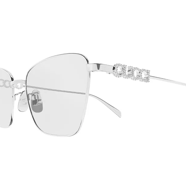 Gọng Kính Nữ Gucci GG1807O 004 Màu Bạc