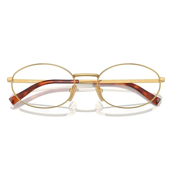 Gọng Kính Nữ Prada PR A57V 5AK1O1 Màu Vàng Gold