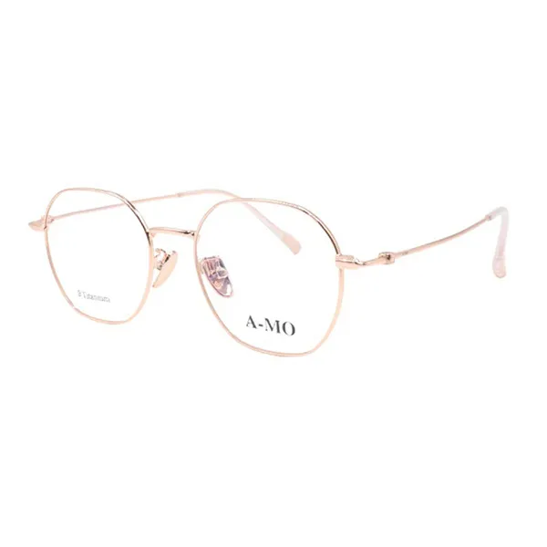 Gọng Kính Unisex AMO AMO51104 C12 Màu Vàng Hồng