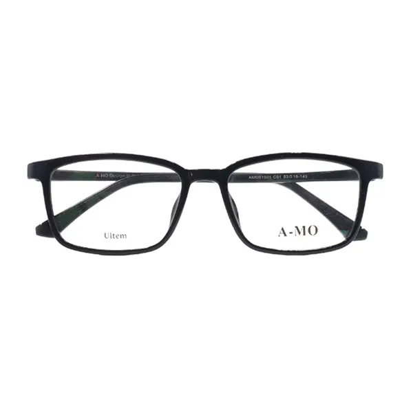 Gọng Kính Unisex AMO AMO51501 C01 Màu Đen
