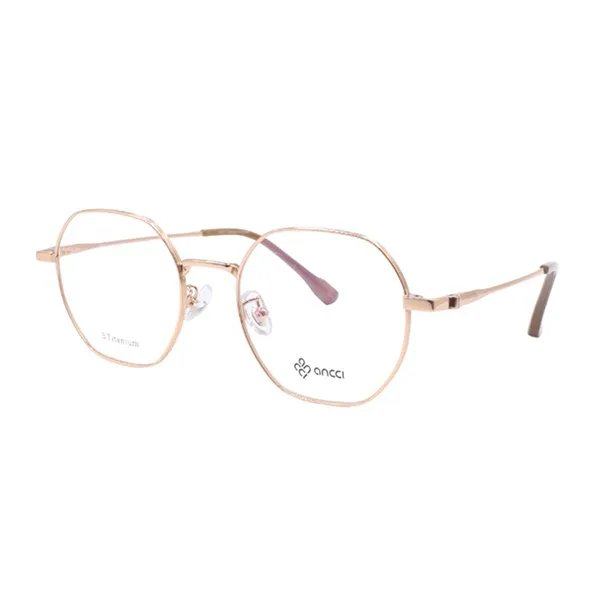Gọng Kính Unisex Ancci AC51902 C3 Màu Vàng Hồng