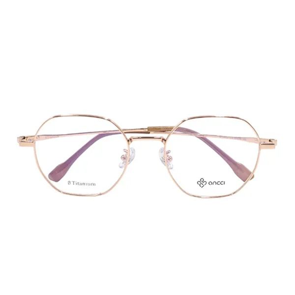 Gọng Kính Unisex Ancci AC51902 C3 Màu Vàng Hồng