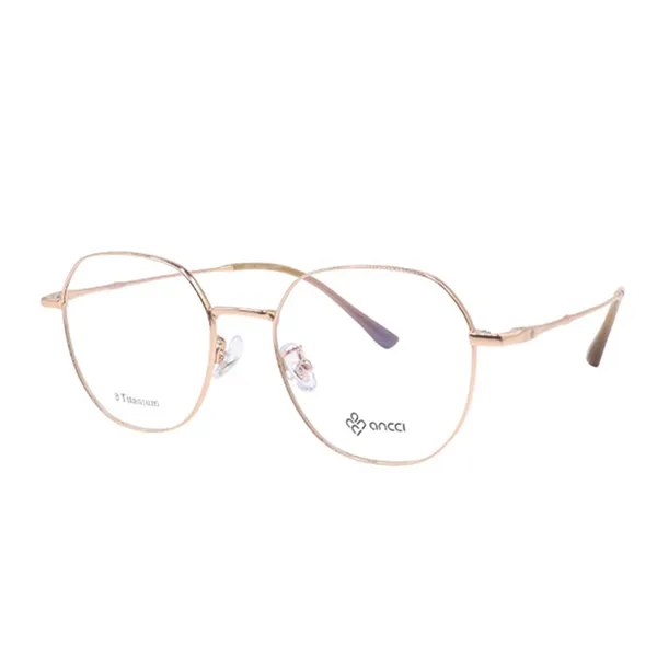 Gọng Kính Unisex Ancci AC51903 C3 Màu Vàng Hồng