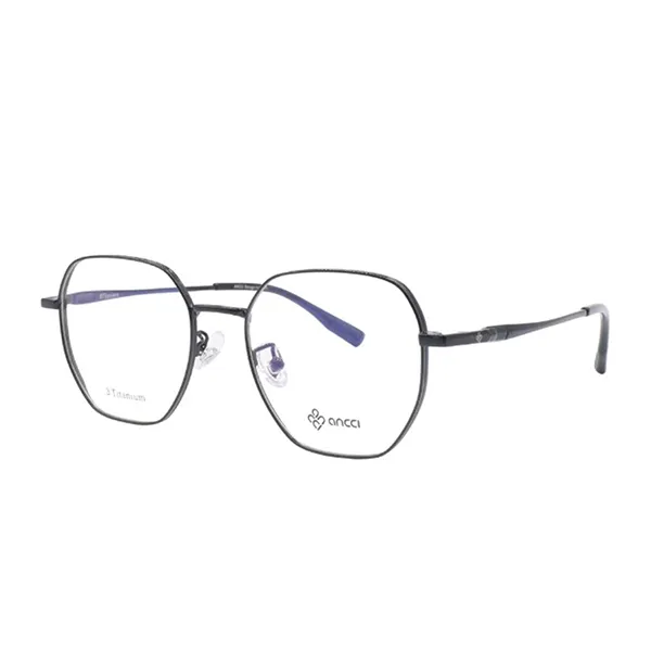 Gọng Kính Unisex Ancci AC51904 C1 Màu Đen