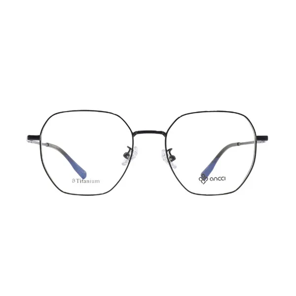 Gọng Kính Unisex Ancci AC51904 C1 Màu Đen