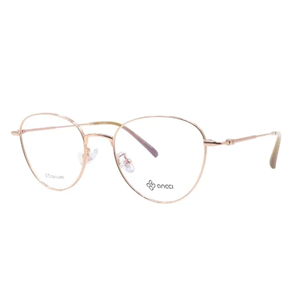 Gọng Kính Unisex Ancci AC51905 C3 Màu Vàng Hồng