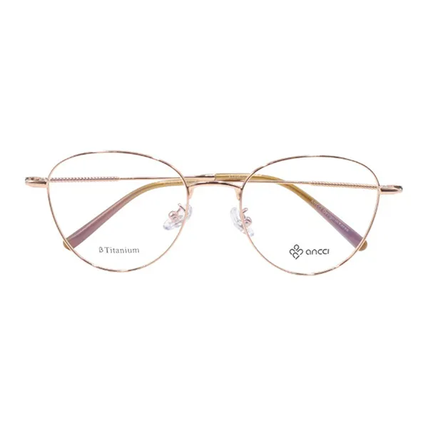Gọng Kính Unisex Ancci AC51905 C3 Màu Vàng Hồng