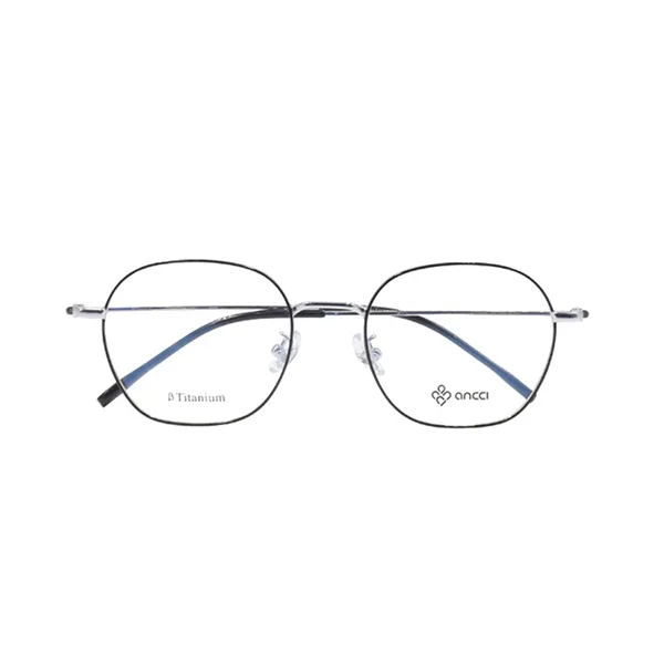Gọng Kính Unisex Ancci AC51906 C2 Màu Bạc/Đen