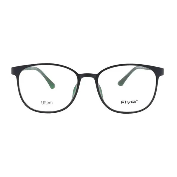 Gọng Kính Unisex Flyer F44515 C2 Màu Đen