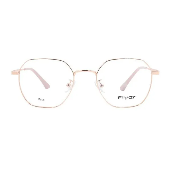 Gọng Kính Unisex Flyer F51210 C3 Màu Vàng Hồng