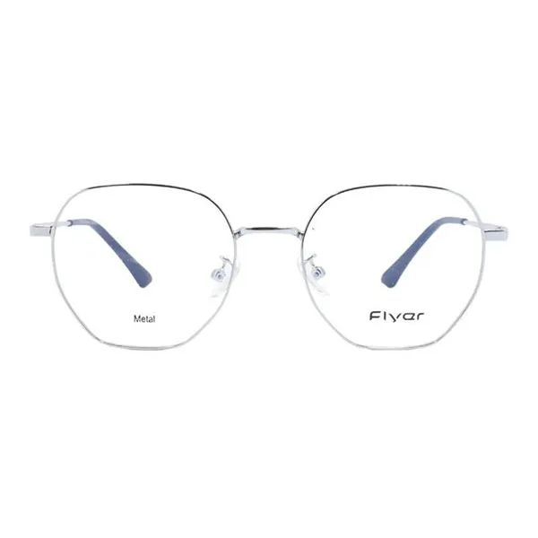 Gọng Kính Unisex Flyer F51212 C2 Màu Bạc