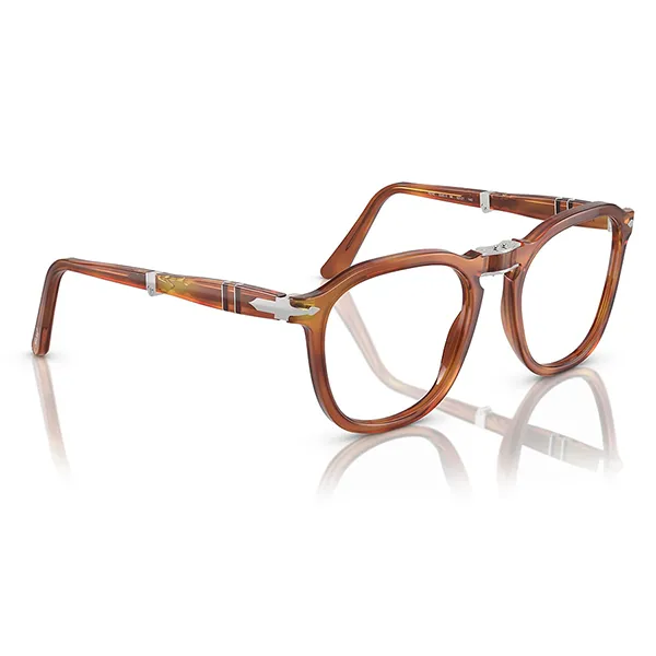 Gọng Kính Unisex Persol Rene Eyeglasses PO3345V 96 52-21 Màu Nâu