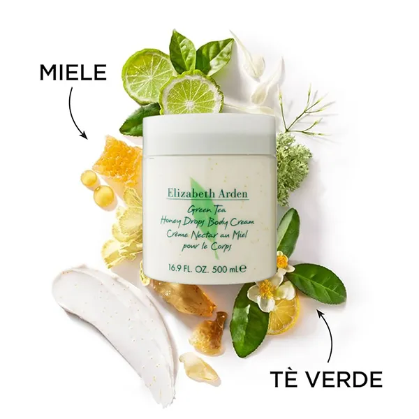 Kem Dưỡng Thể Elizabeth Arden Green Tea Honey Drops Body Cream 500ml