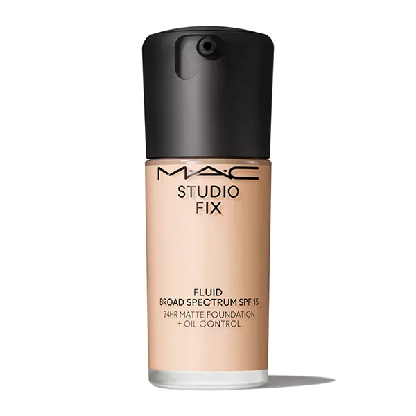 Kem Nền Mac Studio Fix Fluid SPF15 24HR Matte Foundation Oil Control Tone NC10