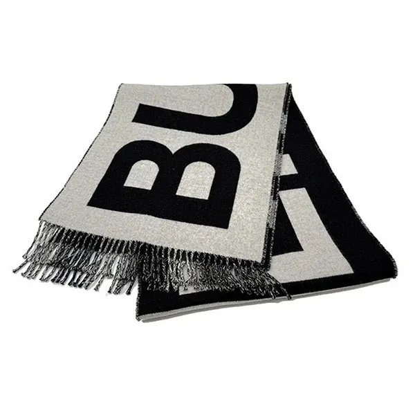 Khăn Choàng Burberry Cashmere Check Reversible Scarf 40825103 132673263 Màu Trắng Đen