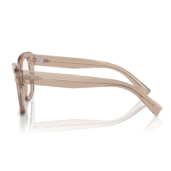 Kính Mắt Cận Dolce & Gabbana D&G DG3386 3432 Chameau Transparent Màu Hồng Nhạt