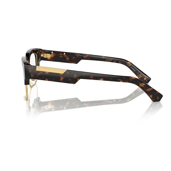 Kính Mắt Cận Nam Dolce & Gabbana Eyewear Square Frame Glasses DG3388 502 Màu Nâu