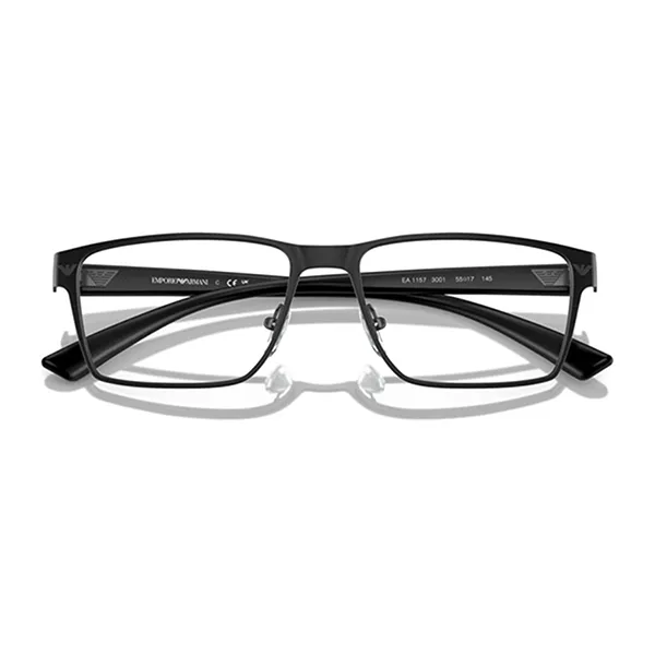 Kính Mắt Cận Nam Emporio Armani EA1157 3001 Màu Đen