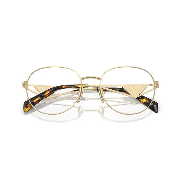 Kính Mắt Cận Nữ Prada Eyeglasses PR A50V ZVN1O1 Màu Vàng Gold