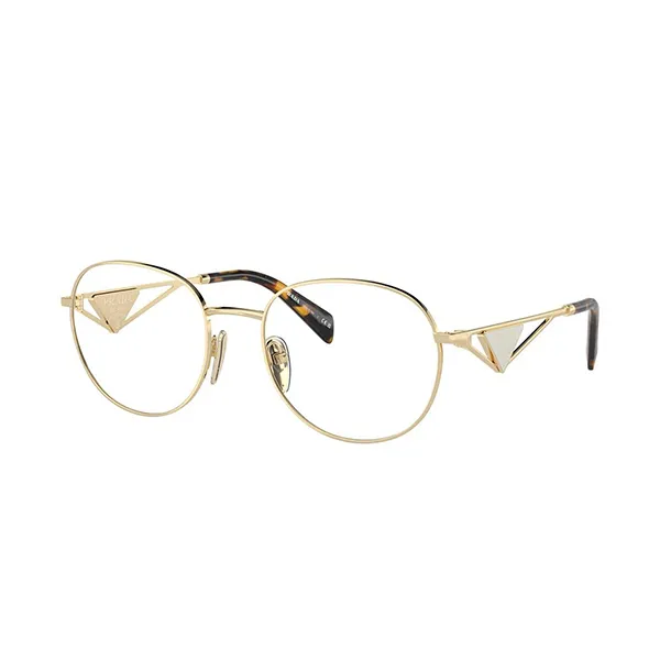 Kính Mắt Cận Nữ Prada Eyeglasses VPRA50 ZVN1O1 Màu Vàng Gold