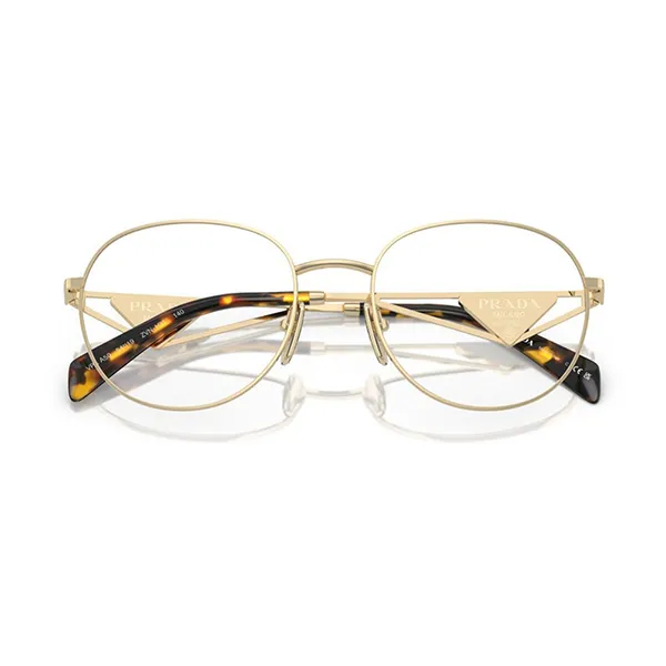Kính Mắt Cận Nữ Prada Eyeglasses VPRA50 ZVN1O1 Màu Vàng Gold