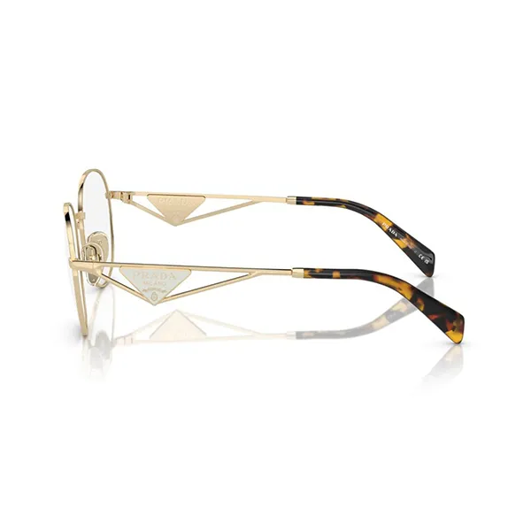 Kính Mắt Cận Nữ Prada Eyeglasses VPRA50 ZVN1O1 Màu Vàng Gold