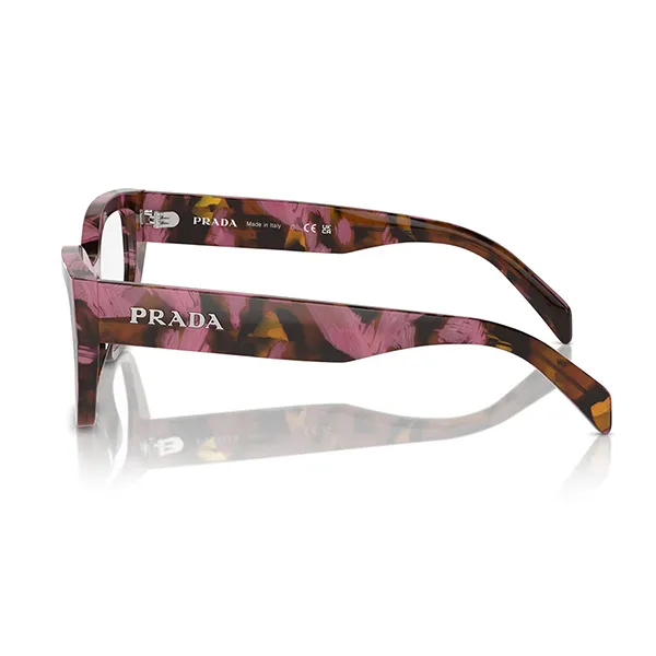 Kính Mắt Cận Nữ Prada PR A16V 18N1O1 Cognac Begonia Tortoise Màu Hồng Đồi Mồi