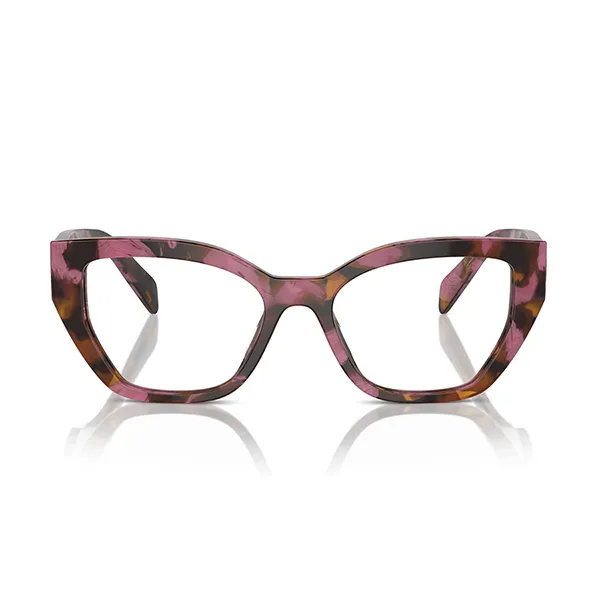 Kính Mắt Cận Nữ Prada PR A16V 18N1O1 Cognac Begonia Tortoise Màu Hồng Đồi Mồi